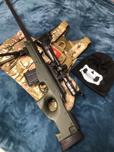 Игрушки: Орбизная Винтовка AWM Стреляет орбизами ! Дальность 30м Для любителей — 3