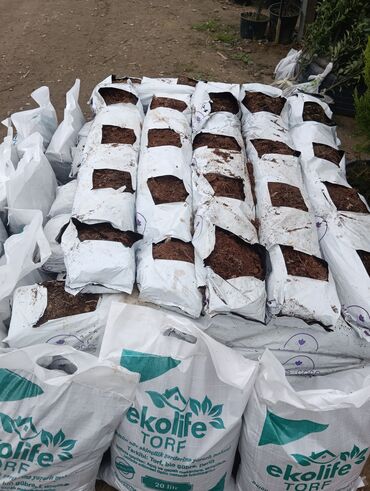 Torf: Torflar 250 litrlik rusiya usdehsali gullerin ekini şitillerin ekini — 10