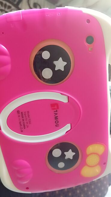 купить ноутбук бу: Uşaq planşeti – TAMOU (Model: T262) - Rəng: ağ-çəhrayı Poctla