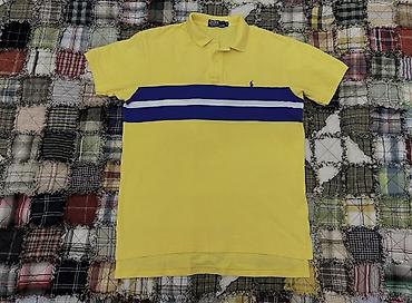 ag cins: Polo köynək, Ralph Lauren, M, rəng - Sarı — 1