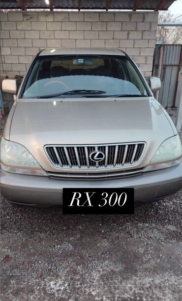 салон машины: Lexus RX: 2002 г., 3 л, Автомат, Бензин