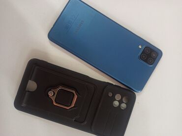 samsung a12 kabrolari: Samsung Galaxy A12, 4 GB, rəng - Göy, Sensor, Barmaq izi