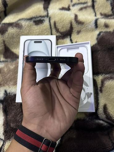Apple iPhone: IPhone 15, 128 GB, Qara, Face ID — 5