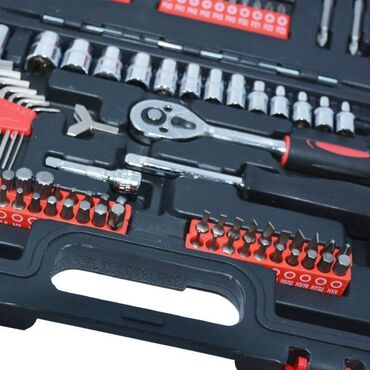 Setovi ručnog alata: Set nasadnih ključeva i bitova 1/4" – 131 komada u koferu - — 3