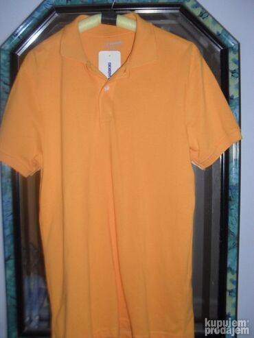 boss majice: T-shirt M (EU 38), color - Orange