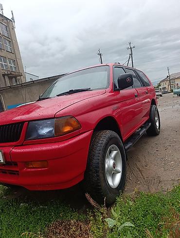 Унаа: Mitsubishi Montero Sport: 1997 г., 2.4 л, Кол менен иштөөчү, Бензин, Жол тандабас — 6