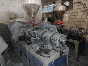 Digər istehsal avadanlığı: Plastik pencere profil xettinsatilir, tam işlek veziyyetdedir cox az — 12
