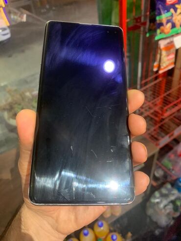 telefon üçün klaviatura: Samsung Galaxy S10 Plus, 128 GB, rəng - Qara, Simsiz şarj