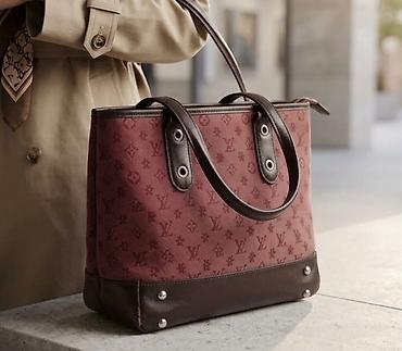 balenciaga cene: Elegantna ženska torba – tote stil - Materijal: kombinacija tekstila — 1