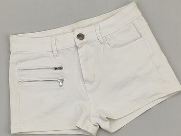 białe bluzki z krótkim rękawem eleganckie: Шорти жіночі, M, стан - Хороший