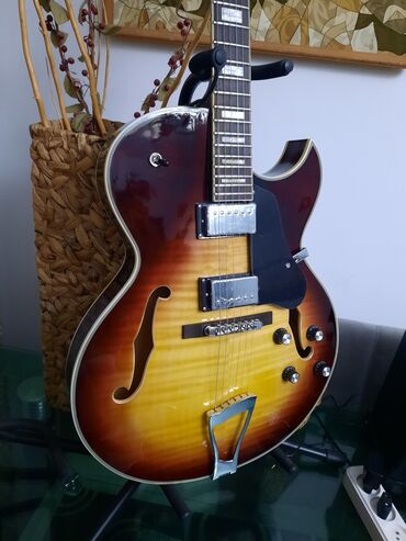 Гитары: Jacobacci SD(Sasha Distel) HollowBody, ArchTop, настоящая джазовая