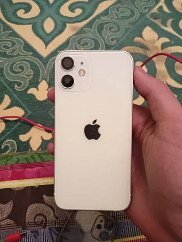 телефоны рассрочка: IPhone 12 mini, Б/у, 256 ГБ, Защитное стекло, Чехол, Кабель, 84 %