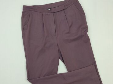 spódnice bordowa midi: Spodnie materiałowe, M, stan - Bardzo dobry