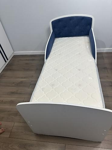 bunk bed: Детская кровать с мягким изголовьем и бортиками + ящики для хранения — 4