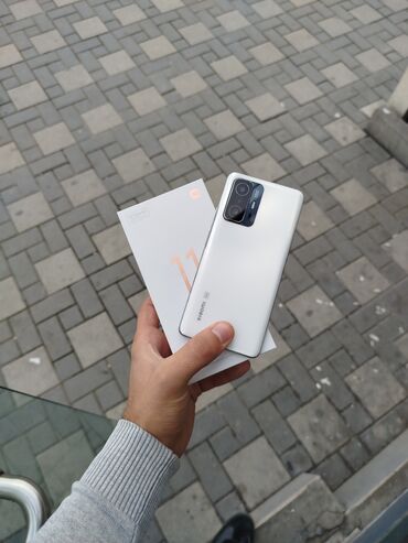 Xiaomi: Xiaomi 11T, 256 GB, rəng - Ağ, 
 Düyməli, Barmaq izi, İki sim kartlı