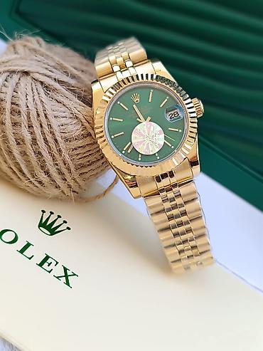 Aksesuarlar: Rolex Datejust qadın saatları – Swiss Made, rəsmi “Superlative — 10