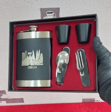 Digər içki üçün qablar: İçki qabı satılır, təzədir. Dəstinə daxildir: 1 ədəd İçki qabı, 1 ədəd — 4