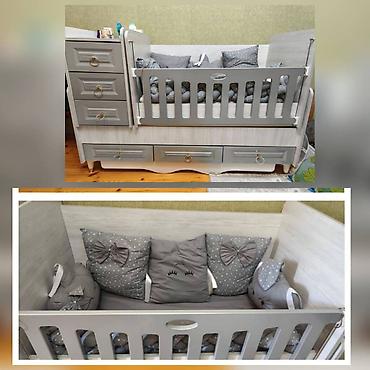 Digər mebel: Endirim edildi❌ Besik bortik ve matrasla birge 150 azn 🏡Bineqedi — 1
