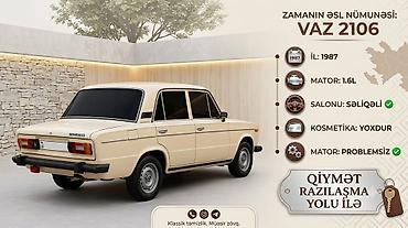 changan cs35 qiymeti: VAZ (LADA) 2106: 1.6 l | 1987 il 100000 km Sedan — 1