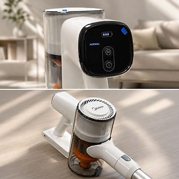 безпроводной пылесос: Обычный пылесос Новый Midea Тип пылесборника: Контейнер Полная оплата — 2