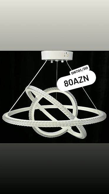 led isiq: Led Çılçıraq, 3 lampa, Metal — 4