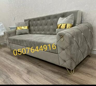 Sifarişlə salon divanları: Mini-divan, 3 nəfərlik, Bazasız, Taxta, Azərbaycan, Kredit yoxdur — 10