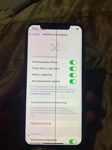 Apple iPhone: IPhone X, Б/у, 64 ГБ, Чехол, 77 % — 7