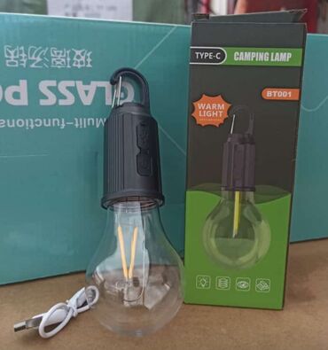 Digər ev dekoru: 🔦 USB ilə doldurulan Kempinq lampası (Type-C) İstənilən şəraitdə