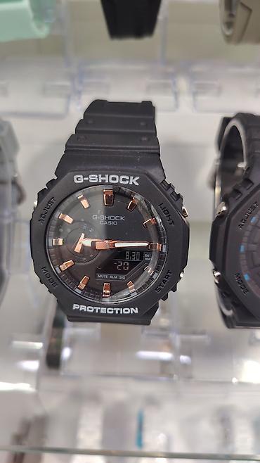 qol saati casio: Casio G‑SHOCK GA‑2100 seriyası qol saatları - Korpus: səkkizbucaqlı — 5
