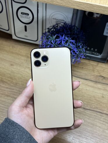 11 про макс 256 бу: IPhone 11 Pro, Колдонулган, 256 ГБ, Алтын, Коргоочу айнек, Каптама, Куту, 100 %