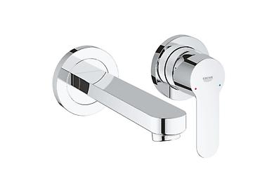 Дом и сад: GROHE BauEdge 20474000 – 2 dəlikli divara montaj lavabo qarışdırıcısı — 1