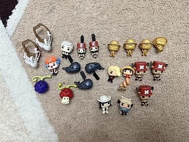 лабубу брелок: One piece фигурки kinder joy Санджи 400 Вапол, фрукты по 200 — 1