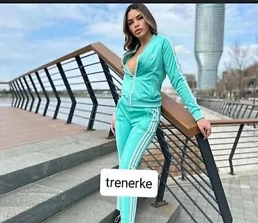 Gornji i donji deo: Ženska komplet trenerka S M L XL 2XL Cena 3000 din — 12