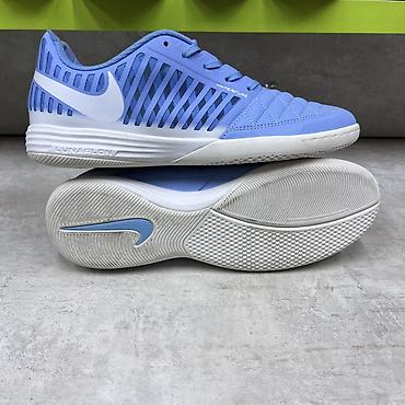 красовки футболный: Мужские кроссовки, 39, 40, 41, Nike, Новый, цвет - Голубой, Самовывоз, Платная доставка — 5
