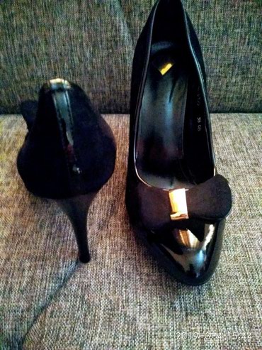 женские замшевые туфли лодочки: Туфли цвет - Черный