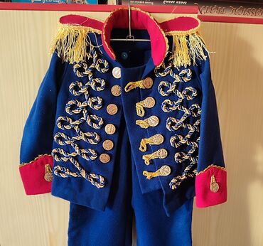 мурской куртка: Карнавальный костюм гусара, для мальчика 6-7 лет. В Джалал-Абаде