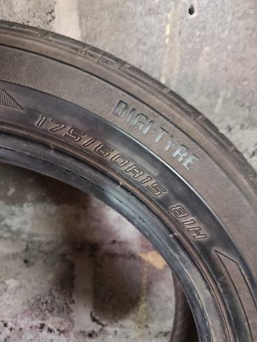 175 55 15: Шины 175 / 60 / R 15, Лето, Б/у, 1 шт, Легковые, Япония, Dunlop — 2