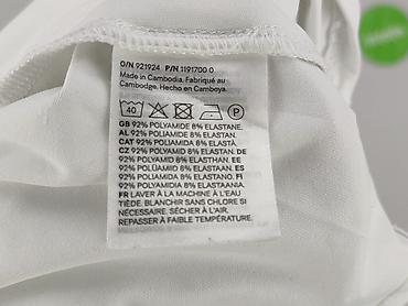 biala obcisla bluzka: H&M, Bluzka damska, rozmiar XS — 6
