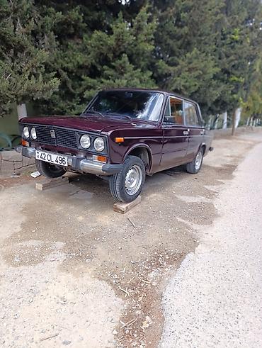 VAZ (LADA): VAZ 2106 sedan - Kuzov: 4 qapılı sedan, tünd albalı rəng - Mühərrik — 3