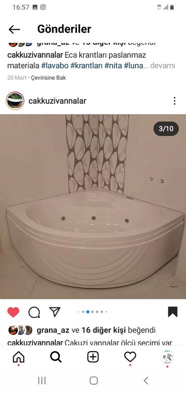 Cakuzi vannalar: Yeni Cakuzi vanna Motorlu, Pulsuz çatdırılma -da lalafo.az — 20 Cakuzi vannalar: Yeni Cakuzi vanna Motorlu, Pulsuz çatdırılma — 20