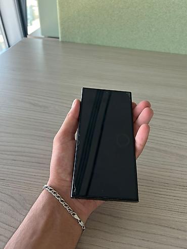 simes: Samsung Galaxy S24 Ultra, 256 GB, rəng - Qara, Simsiz şarj — 6