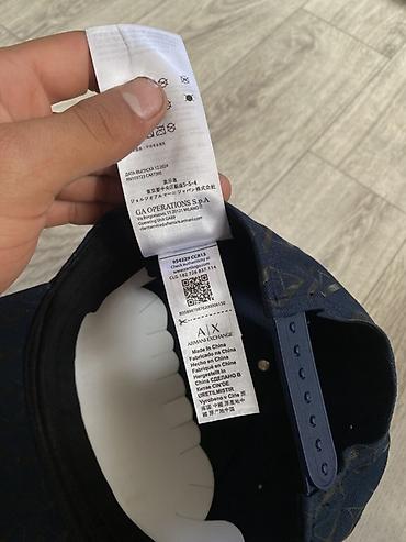 кепка armani: Кепка, Бейсболка, Козырек: Изогнутый, Оригинал — 3