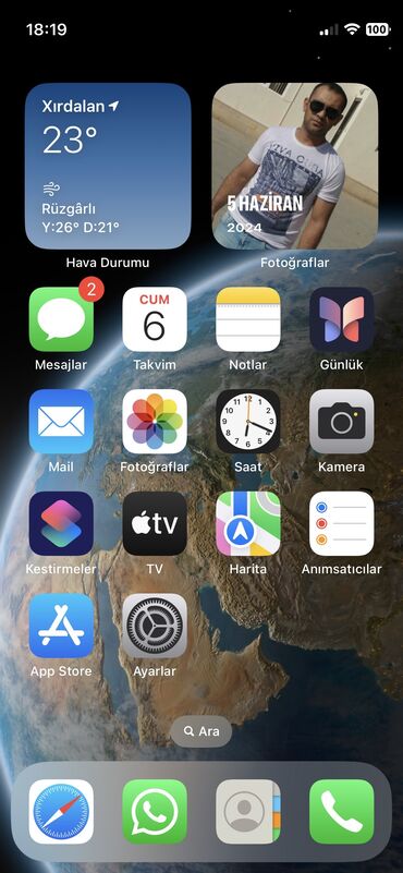 ıphone 12 mını: IPhone 12 mini, 128 GB, Mavi, Barmaq izi