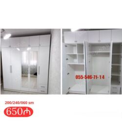 Termolar: Yeni, 5 qapı Düz dolab, Şifonyer