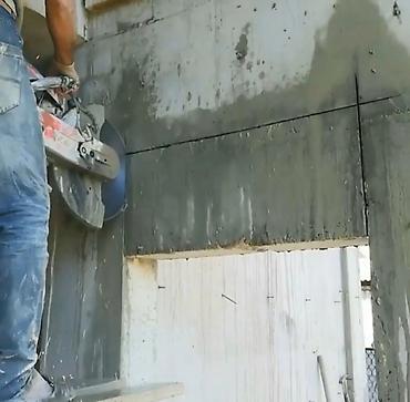 Beton işləri: Beton kəsimiləri dəqiq və səliqəli beton kesen beton deşen betonlarin — 5