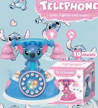 kapiti: Stitch svetleći i muzički telefon sa 10 melodija. stitch svetleći i — 1