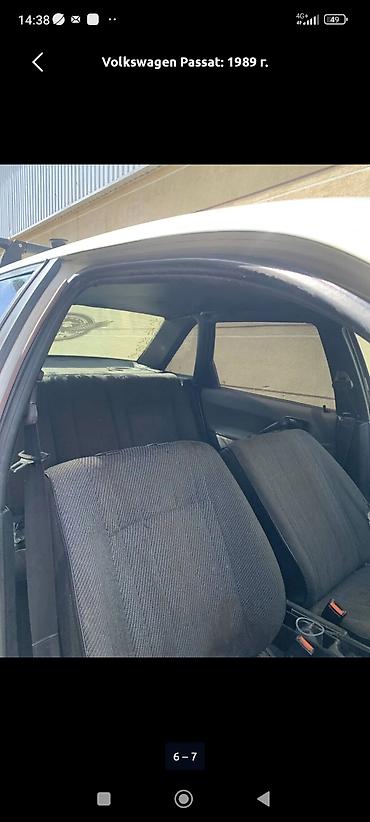 машина кузов: Volkswagen Passat: 1989 г., Механика, Седан — 6