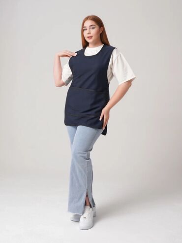 Спецодежда: Стильный и удобный фартук, созданный для ежедневной работы. Модель — 31