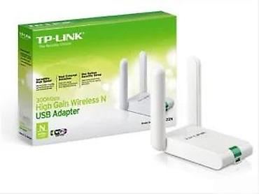 Modemi, ruteri i mrežni uređaji: TP-Link TL-WN822N – bežični USB adapter sa pojačanjem signala (High — 9
