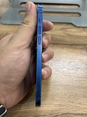 iphone battery: IPhone 12, Б/у, 128 ГБ, Синий, 72 % — 5